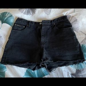 High waist Jean shorts